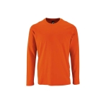 Langarm-T-Shirt aus 100% Baumwolle, 190 g/m2, SOL'S Imperial farbe orange