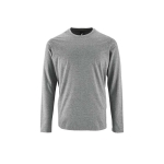 Langarm-T-Shirt aus 100% Baumwolle, 190 g/m2, SOL'S Imperial farbe hellgrau