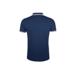 Zweifarbiges Poloshirt für Herren, 200 g/m2, SOL'S Pasadena farbe marineblau Rückansicht