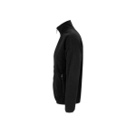 Herrenjacke aus recyceltem Polyester, 280 g/m2, SOL'S Factor farbe schwarz seitliche Ansicht