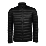 Herrenjacke aus Sorona und recyceltem Polyester, SOL'S Wilson farbe schwarz