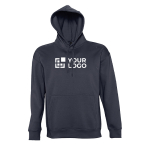 Hoodie bedrucken aus dickem Fleece, 320 g/m2, SOL'S Slam farbe marineblau Ansicht mit Druckbereich