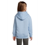 Kinder-Sweatshirt aus Baumwolle und Polyester, 280 g/m2, SOL'S SLAM farbe pastellblau Detailbild 2