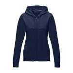 Pullover aus Bio-Baumwolle GOTS für Damen, 280 g/m2, Elevate NXT farbe marineblau zweite Vorderansicht