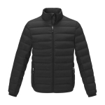 Herren-Daunenjacke aus Polyester, 164 g/m2, Elevate Life farbe schwarz zweite Vorderansicht