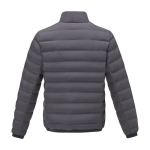 Herren-Daunenjacke aus Polyester, 164 g/m2, Elevate Life farbe dunkelgrau zweite Rückansicht