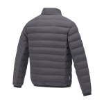 Herren-Daunenjacke aus Polyester, 164 g/m2, Elevate Life farbe dunkelgrau dritte Rückansicht