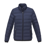 Elegante Damen-Daunenjacke aus Polyester, 164 g/m2, Elevate Life farbe marineblau zweite Vorderansicht