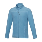 Herren-Fleecejacke aus recyceltem Polyester, 174 g/m2, Elevate NXT farbe blau