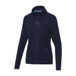 Damen-Fleecejacke aus recyceltem Polyester, 174 g/m2, Elevate NXT farbe marineblau