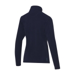 Damen-Fleecejacke aus recyceltem Polyester, 174 g/m2, Elevate NXT farbe marineblau dritte Rückansicht