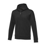 Leichte Herren-Sportjacke aus Polyester, 245 g/m2, Elevate Life farbe schwarz