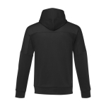 Leichte Herren-Sportjacke aus Polyester, 245 g/m2, Elevate Life farbe schwarz zweite Rückansicht