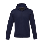 Leichte Herren-Sportjacke aus Polyester, 245 g/m2, Elevate Life farbe marineblau zweite Vorderansicht