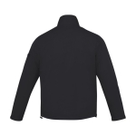 Herrenjacke aus Nylon 320T und Polyester, 60 g/m2, Elevate Life farbe schwarz zweite Rückansicht