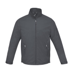 Herrenjacke aus Nylon 320T und Polyester, 60 g/m2, Elevate Life farbe dunkelgrau zweite Vorderansicht