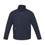 Herrenjacke aus Nylon 320T und Polyester, 60 g/m2, Elevate Life farbe marineblau zweite Vorderansicht