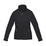 Damenjacke aus Nylon 320T und Polyester, 60 g/m2, Elevate Life farbe schwarz zweite Vorderansicht