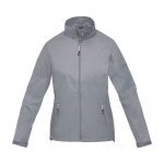 Damenjacke aus Nylon 320T und Polyester, 60 g/m2, Elevate Life farbe grau zweite Vorderansicht