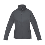 Damenjacke aus Nylon 320T und Polyester, 60 g/m2, Elevate Life farbe dunkelgrau zweite Vorderansicht