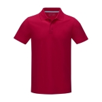 Herren-Poloshirt aus Bio-Baumwolle GOTS, 180 g/m2, Elevate NXT farbe rot zweite Vorderansicht