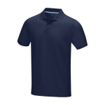 Herren-Poloshirt aus Bio-Baumwolle GOTS, 180 g/m2, Elevate NXT farbe marineblau