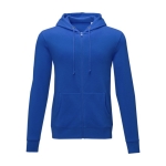 Herren Kapuzenpulli aus Baumwolle, 240 g/m2, Elevate Essentials farbe blau zweite Vorderansicht