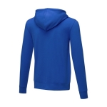 Herren Kapuzenpulli aus Baumwolle, 240 g/m2, Elevate Essentials farbe blau dritte Rückansicht