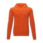 Herren Kapuzenpulli aus Baumwolle, 240 g/m2, Elevate Essentials farbe orange zweite Vorderansicht