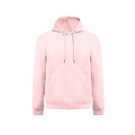 Unisex-Sweatshirt aus Baumwolle und Polyester, 280 g/m2, THC KARACHI farbe rosa zweite Ansicht