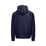 Unisex-Sweatshirt aus Baumwolle und Polyester, 280 g/m2, THC KARACHI farbe marineblau dritte Ansicht