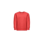 Kinder-Sweatshirt aus recyceltem Polyester, 300 g/m2, THC DELTA KIDS farbe rot zweite Ansicht