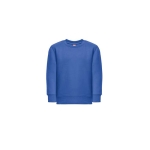 Kinder-Sweatshirt aus recyceltem Polyester, 300 g/m2, THC DELTA KIDS farbe köngisblau zweite Ansicht