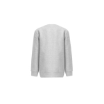 Kinder-Sweatshirt aus recyceltem Polyester, 300 g/m2, THC DELTA KIDS farbe grau mamoriert dritte Ansicht