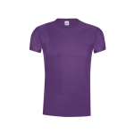 T-Shirt aus Baumwolle in vielen Farben, 145 g/m2, Fruit Of The Loom farbe violett erste Ansicht