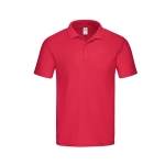 Poloshirt aus Baumwolle in vielen Farben, 185 g/m2, Fruit Of The Loom farbe rot erste Ansicht