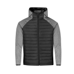 Atmungsaktive Unisex-Jacke aus Softshell und Polyester, MKT Kimpal farbe schwarz erste Ansicht