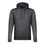 Unisex-Sweatshirt aus Baumwolle und Polyester, 175 g/m2, MKT Landon farbe schwarz erste Ansicht