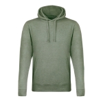 Unisex-Sweatshirt aus Baumwolle und Polyester, 175 g/m2, MKT Landon farbe grün erste Ansicht