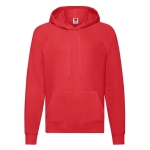 Kinder-Sweatshirt aus Materialmix, 240 g/m2, Fruit Of The Loom farbe rot erste Ansicht