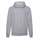 Kinder-Sweatshirt aus Materialmix, 240 g/m2, Fruit Of The Loom farbe grau erste Ansicht