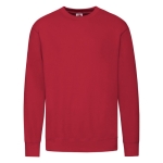 Sweater Lightweight aus Materialmix, 240 g/m2, Fruit Of The Loom farbe rot erste Ansicht