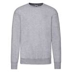 Sweater Lightweight aus Materialmix, 240 g/m2, Fruit Of The Loom farbe grau erste Ansicht