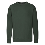 Sweater Lightweight aus Materialmix, 240 g/m2, Fruit Of The Loom farbe dunkelgrün erste Ansicht