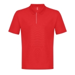 Technisches Herren Polo aus recyceltem Polyester, 180 g/m2 farbe rot