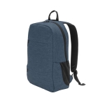 Rucksack aus RPET mit gepolstertem Tabletfach für 10,1” und PC 15,6” farbe blau fünfte Ansicht