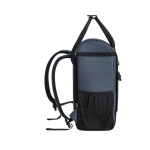 Gepolsterter Thermorucksack aus 600D RPET mit Tragegurten, 16 L farbe blau vierte Ansicht