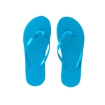 Flip Flops in vielen Farben wählbar farbe hellblau zweite Ansicht