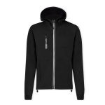 Softshell-Jacke mit hohem Kragen mit Mikrofleece-Innenseite, 300 g/m2 farbe schwarz erste Ansicht