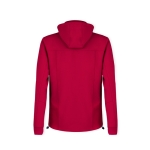 Softshell-Jacke mit hohem Kragen mit Mikrofleece-Innenseite, 300 g/m2 farbe rot vierte Ansicht